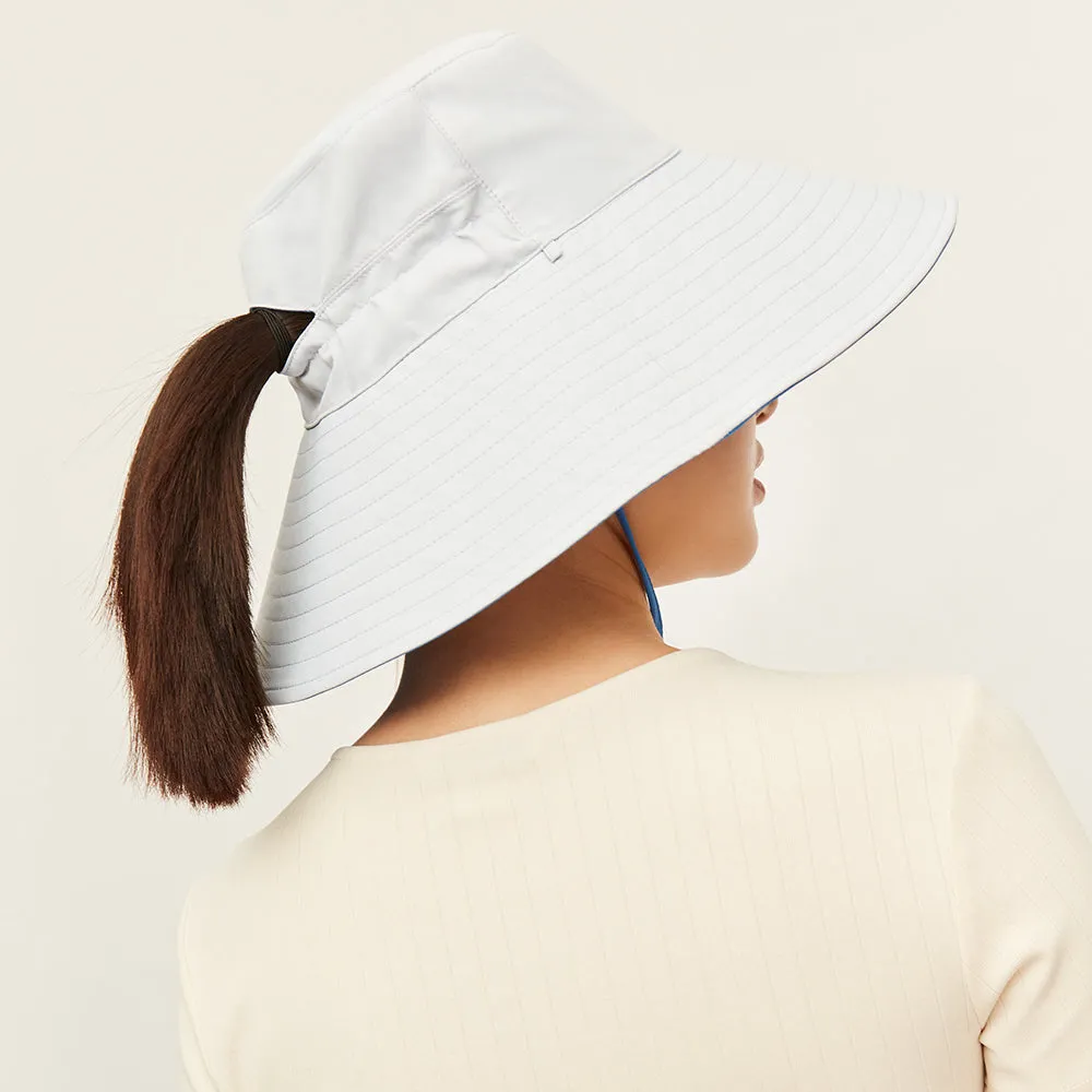Women's Large Brim Bucket Hat Reversible Sun Cap UPF50  Waterproof