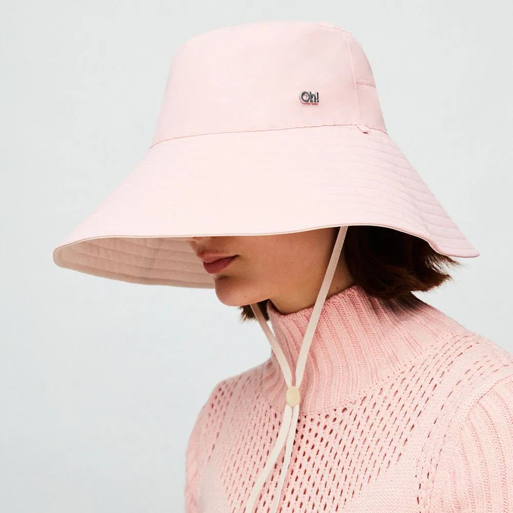 Women's Large Brim Bucket Hat Reversible Sun Cap UPF50  Waterproof