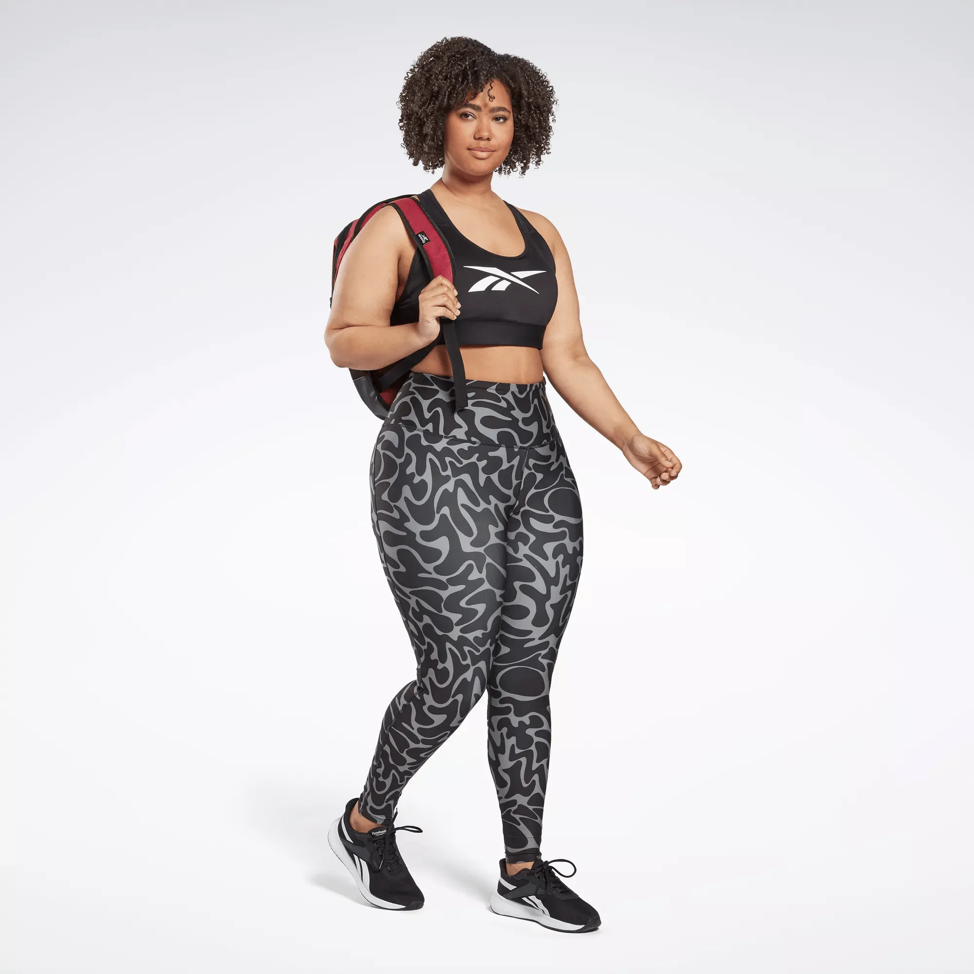Women's Lux Vector Racer Sports Bra (Plus Size)