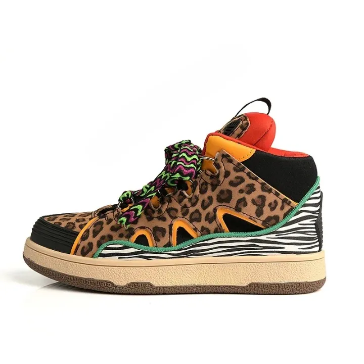 Zodie Wide Shoe Lacing UNISEX High Top Sneakers
